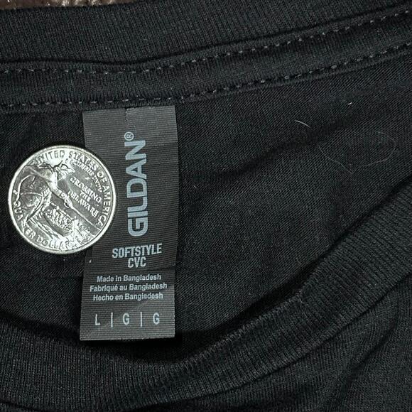 Gildan 🦍 “The Bunker” Gorilla Military Graphic Tee – Size L - Picture 3 of 6